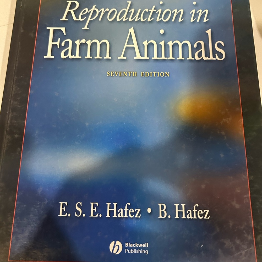 Reproduction in Farm Animals (Blue) -